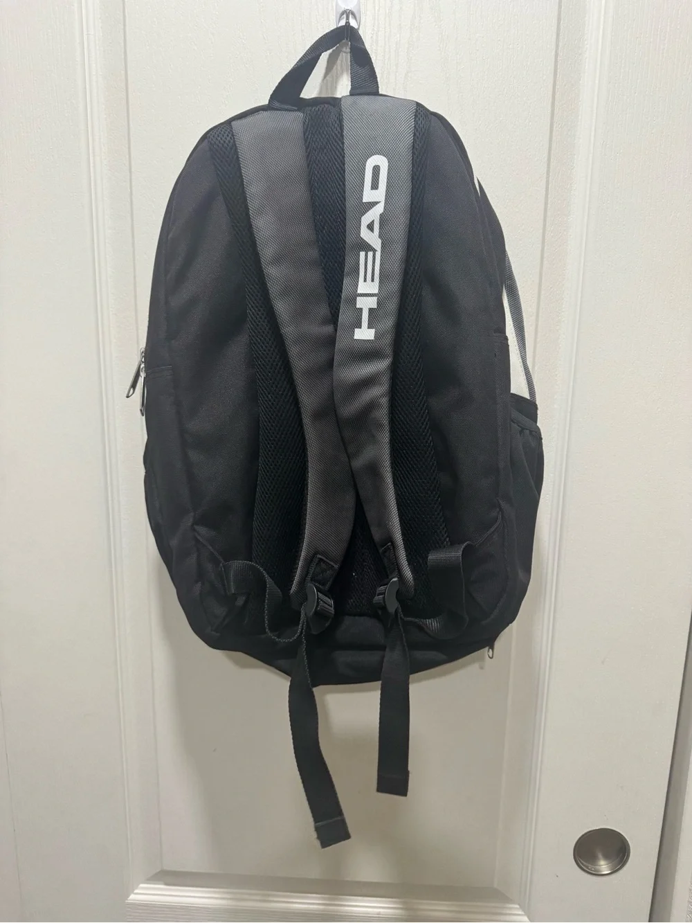 HEAD Tennis Backpack Black Gray Neon Yellow Racquet Sports School Travel